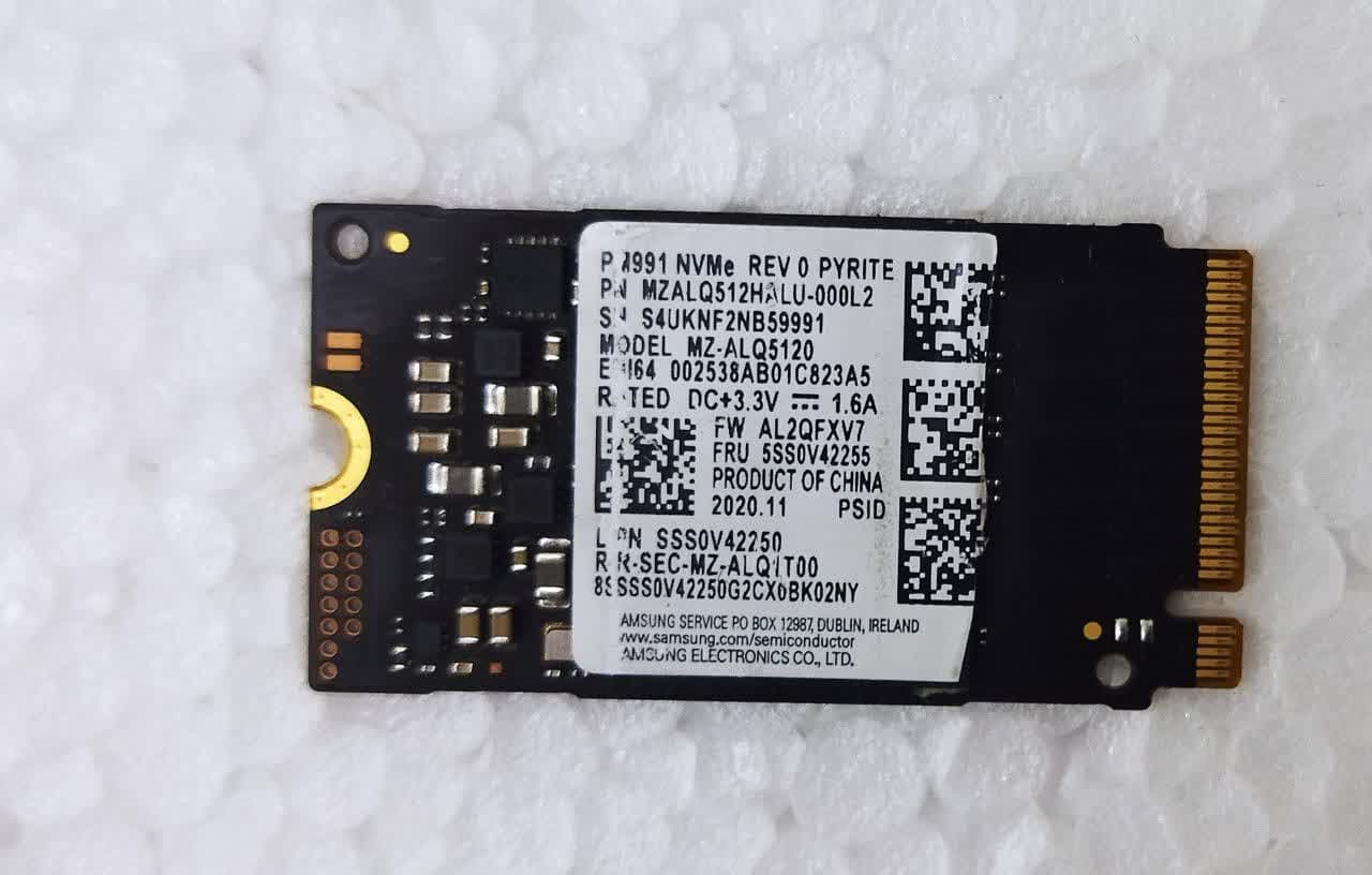 فروش SSD M.2 512G 2242mm تک شیار