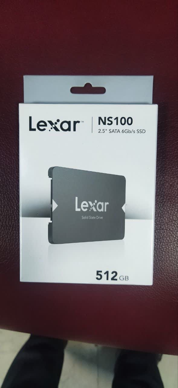 هارد اس اس دی لکسار 512 گیگ با گارانتی سه ساله آواژنگ