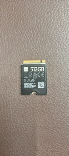 هارد SSD Nvme Microsoft 512g اصلی رو دستگاهی